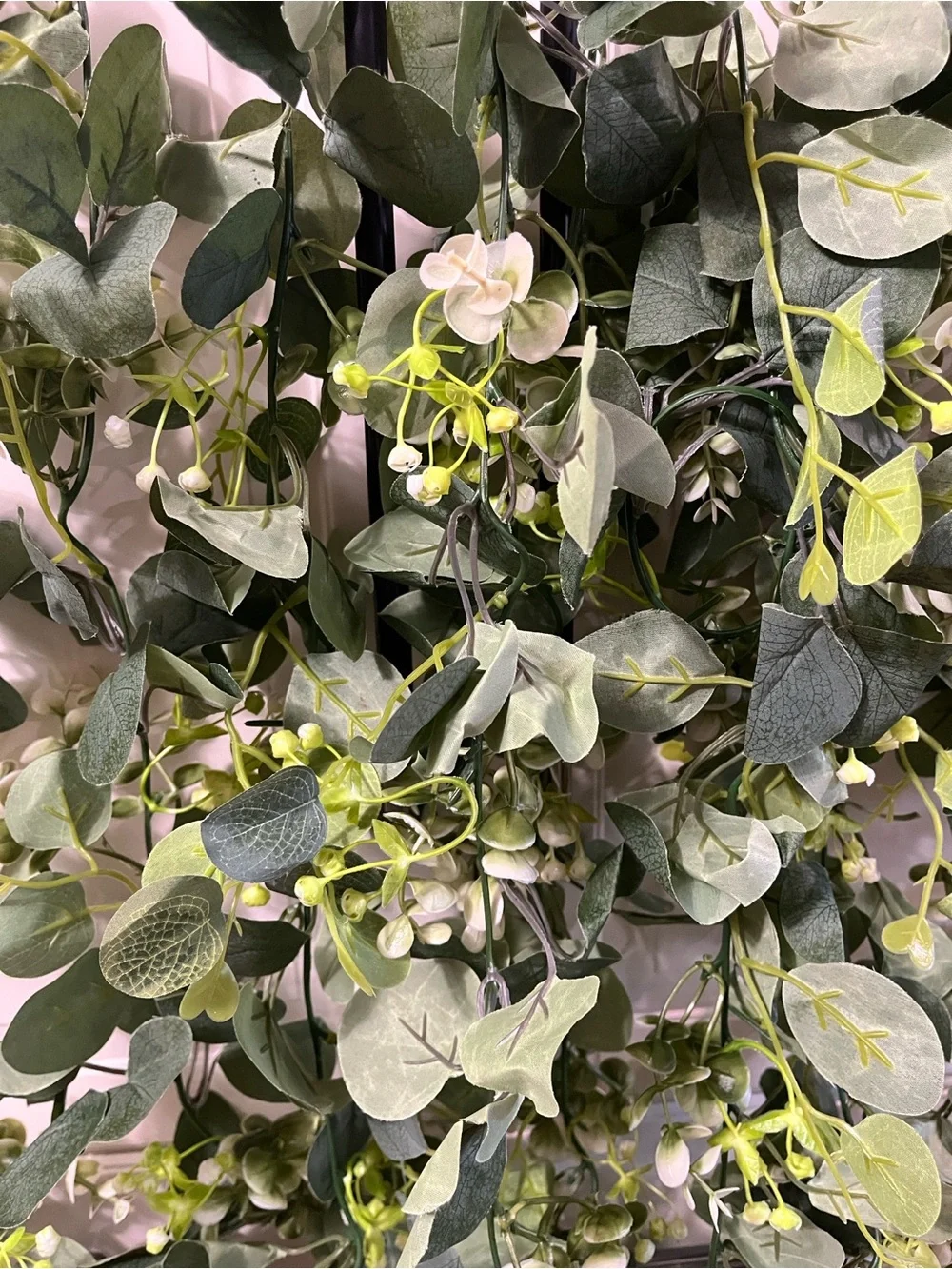 7 pieces Faux Eucalyptus Hanging Garland - Green (5.5 feet long each)